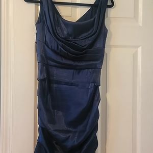 Navy blue dress